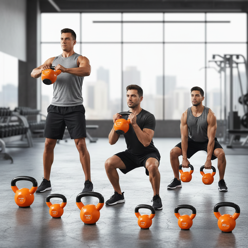 Elevate Your Fitness with the Yes4All Kettlebell Set - Perfect for Strength Training and Home Workouts (10-65 lbs)